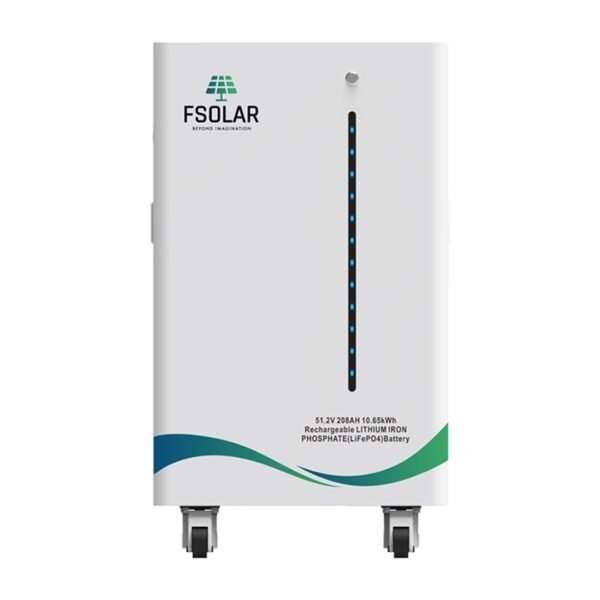 Fsolar 200AH 48V 10KW Lithium Battery LiFePO4 Application Android / Ios FSESS-10kWh