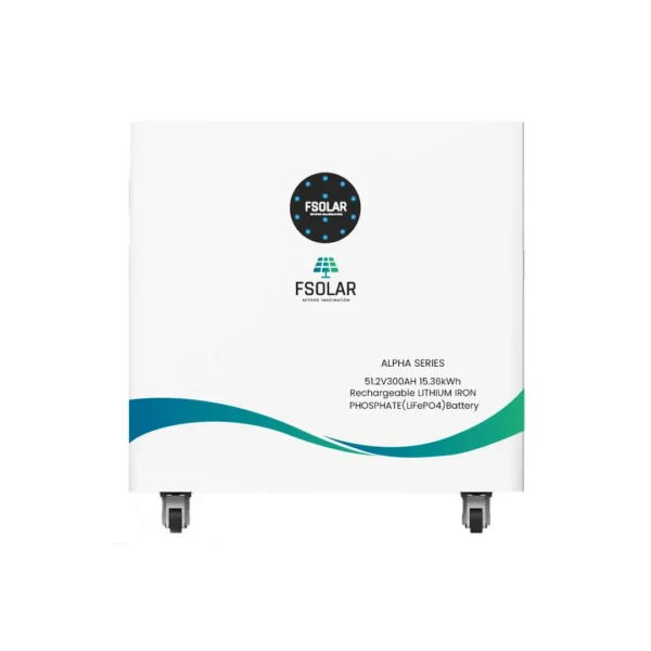 Fsolar Lithium Battery 300AH 51.2V 15kWh LiFePo4 Alpha Series
