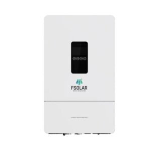 FSolar Atlantic F6 6000VA 48V Hybrid Solar Inverter With MPPT Solar Charge Controller 80A Inbuilt Parallel Kit