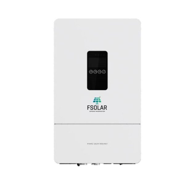 FSolar Atlantic F6 6000VA 48V Hybrid Solar Inverter With MPPT Solar Charge Controller 80A Inbuilt Parallel Kit
