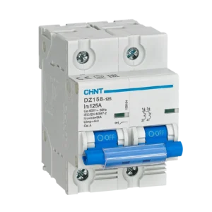 Chint DC-AC Breaker 125A 220V 2 Pole DZ158-125