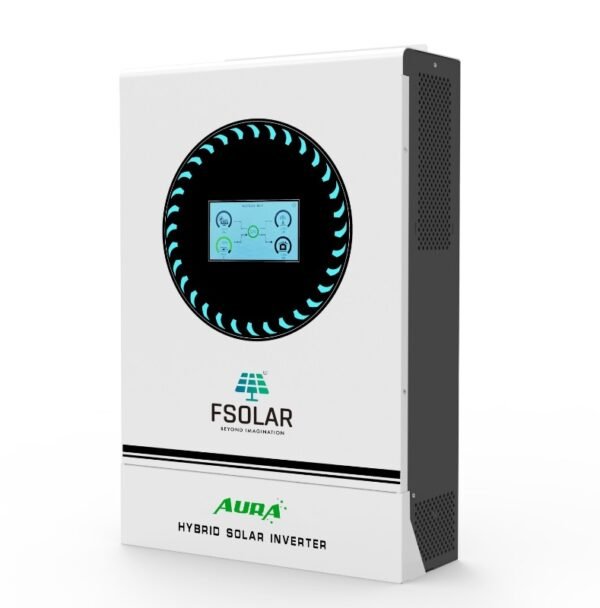Fsolar 6.2KW 48V Hybrid Solar Inverter With MPPT Solar Charge Controller - LCD Touch Inbuilt Parallel Kit Pure Sine Wave Aura Series - Image 2
