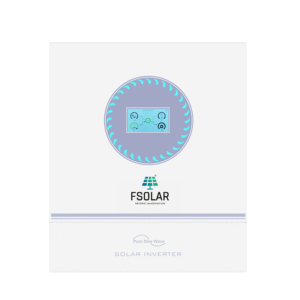 Fsolar 11KW 48V Hybrid Solar Inverter With Dual MPPT Solar Charge Controller - LCD Touch Inbuilt Parallel Kit Pure Sine Wave