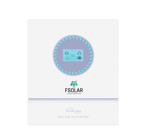 Fsolar 11KW 48V Hybrid Solar Inverter With Dual MPPT Solar Charge Controller - LCD Touch Inbuilt Parallel Kit Pure Sine Wave