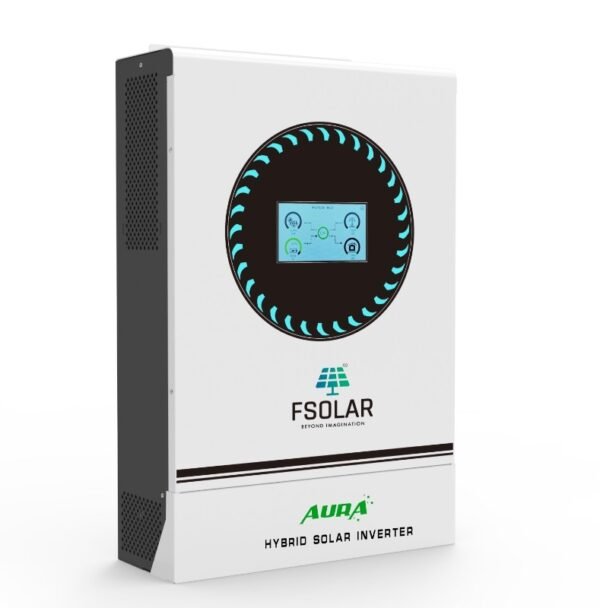 Fsolar 6.2KW 48V Hybrid Solar Inverter With MPPT Solar Charge Controller - LCD Touch Inbuilt Parallel Kit Pure Sine Wave Aura Series - Image 3