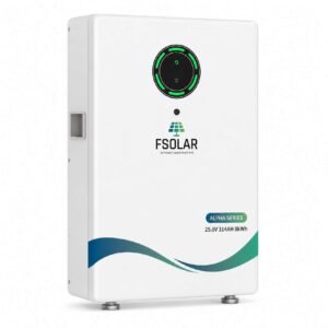 FSolar Alpha 8kWh 25.6V 314Ah LiFePO4 Lithium Battery V2.0 | FSESS-8KWH V2