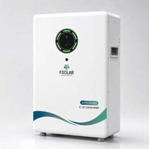 FSolar Alpha 8kWh 51.2V 155Ah LiFePO4 Lithium Battery V2.0 | FSESS-51.2V-8KWH V2