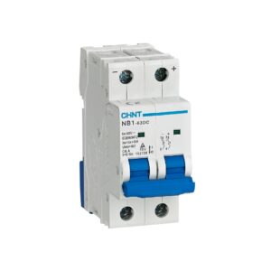 Chint DC Breaker 25A 500V 2 Pole NB1-63DC C25A - Image 1