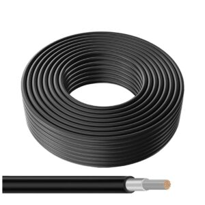 Solar Cable 16mm Black Tinned Copper 100 Meter Role