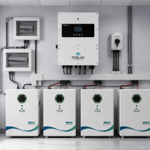 FSOLAR CHISAGE 8kW Single-Phase Hybrid Solar Inverter – JUP-8G1-LE | 12kW PV Input, Dual MPPT, 48V Battery, 190A, IP65 - Image 3