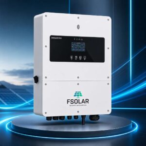 FSOLAR CHISAGE 8kW Single-Phase Hybrid Solar Inverter – JUP-8G1-LE | 12kW PV Input, Dual MPPT, 48V Battery, 190A, IP65 - Image 2