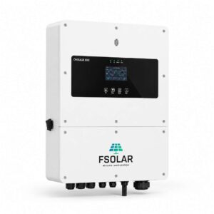 FSOLAR CHISAGE 8kW Single-Phase Hybrid Solar Inverter – JUP-8G1-LE | 12kW PV Input, Dual MPPT, 48V Battery, 190A, IP65 - Image 1
