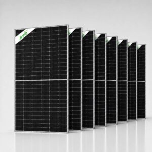 Jinko Solar Panel 615W Bifacial Dual-Glass Solar Panel JKM615N-66HL4M-BDV Set of 8 Piece - Image 1
