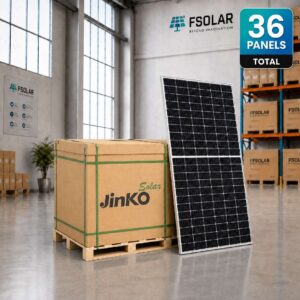 Jinko Solar Panel 620W Bifacial Dual-Glass Solar Panel JKM615N-66HL4M-BDV - Image 2