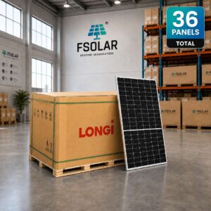 Longi Solar Panel 620W Bifacial Dual-Glass Hi-MO 7 LR7-72HGD-620M - Image 2