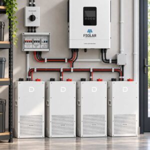 Dyness PowerBrick 14.336kWh 51.2V 280Ah LiFePO4 Lithium Battery – Smart Solar Energy Storage with Built-in WiFi, - Image 2